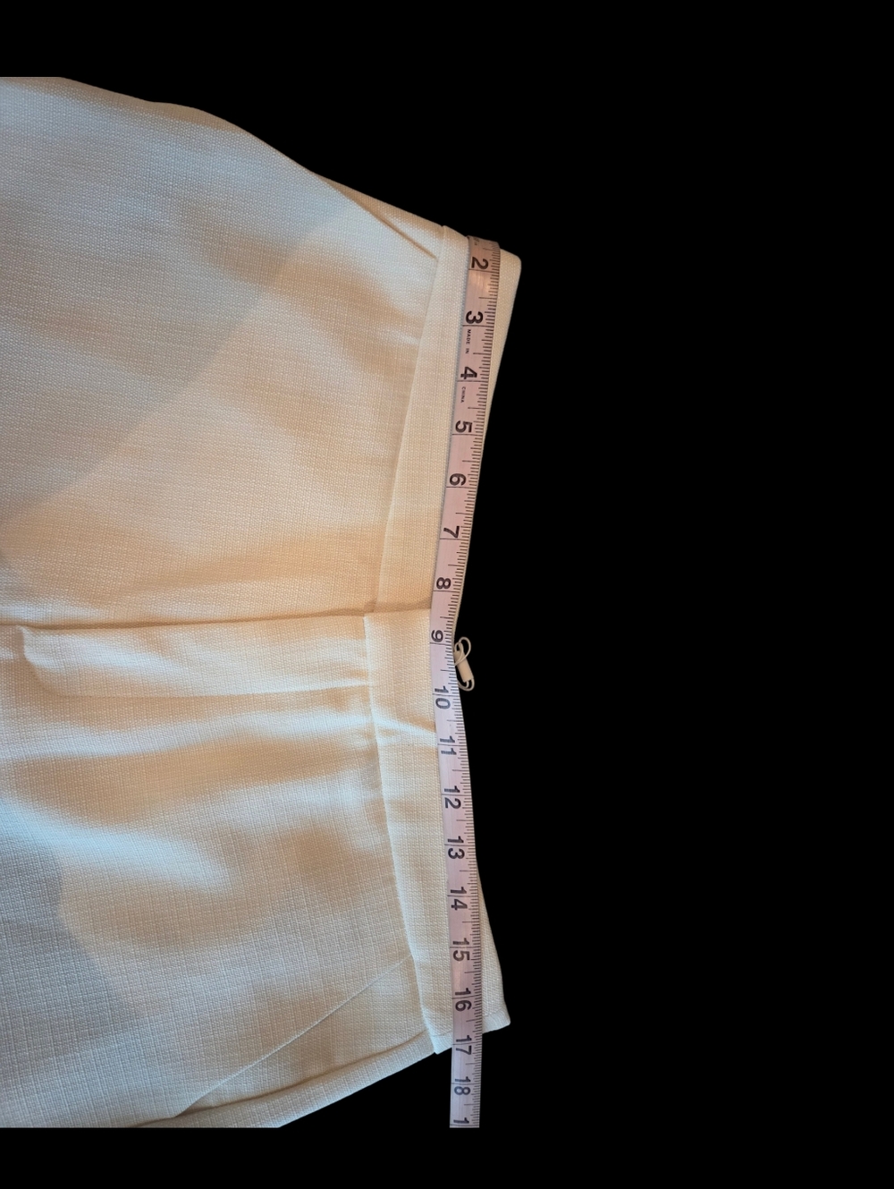 NWT Endless Rose Cream Vest with Gold Accents And Matching Shorts Set. Large. - Picture 9 of 13